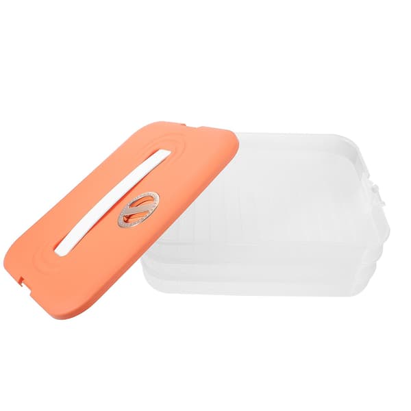 Kyl Dumpling Wonton Frysbox Kyl Dumpling Organizer Box För Hem (3-lager)