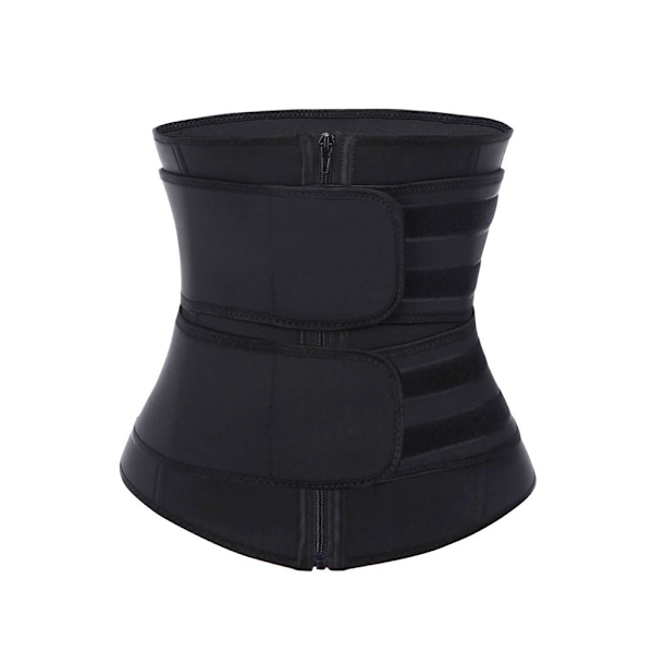 Midjetränare Trimmerbälte Slim Kroppsformare Shapewear Kvinnor Viktminskning Ländryggsformare Tränings Trimmerbälte