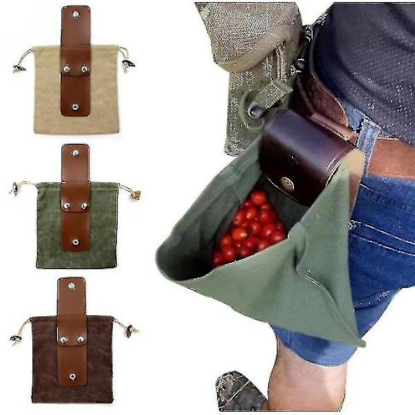 Lærred Frugtplukkerpose Lærred Have Jungle Frugtplukkerpose
