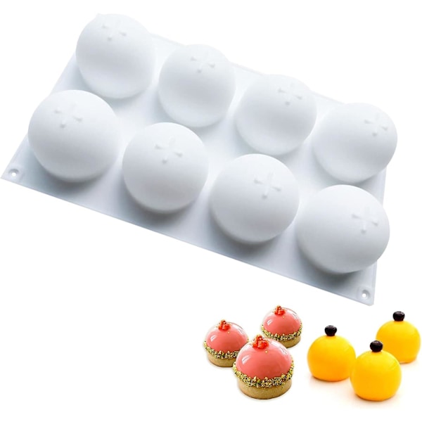 Sphere Silicone Baking Mold For 3d Mousse Cake