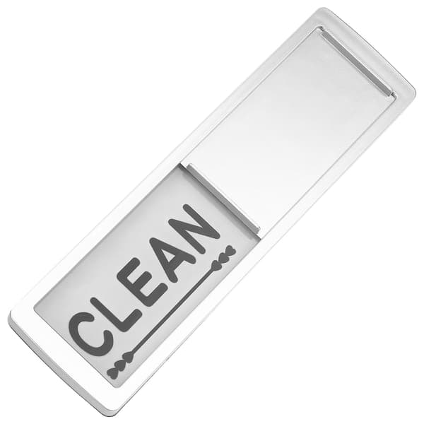 Rengöringstips Magnet Ren Smutsig Skylt Diskmaskin Ren Smutsig Magnet Anslagstavla