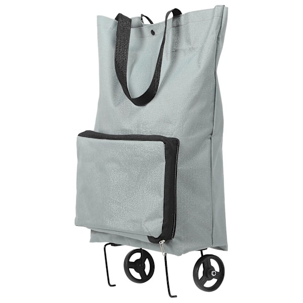 Sammenleggbar Trilleveske Foldbar Handlepose Med Hjul