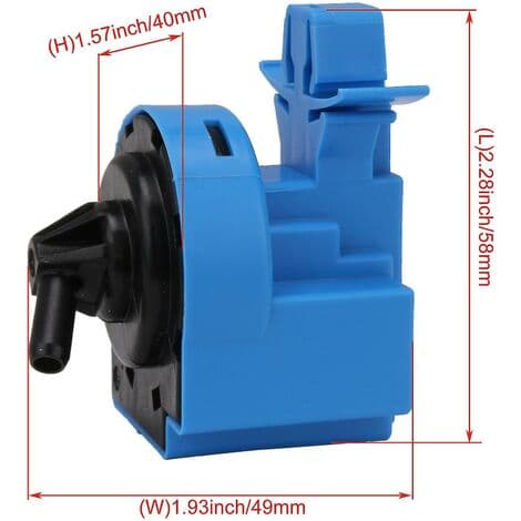 Trykksensor for vaskemaskin, erstatning Dc96-01703g for Samsung Ap5623035