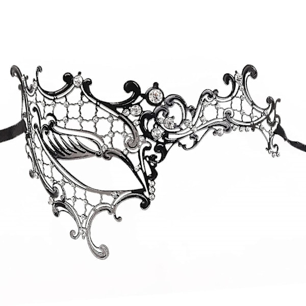 Masquerade-naamiot Prinsessa Musta Masquerade-naamio Naisille
