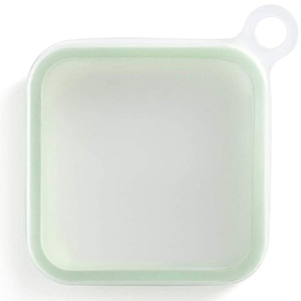 Sandwich Toast Case Sandwichbeholdere Lekkasikkert Gjenbrukbar Silikon Lunsjboks Oppbevaringspose For