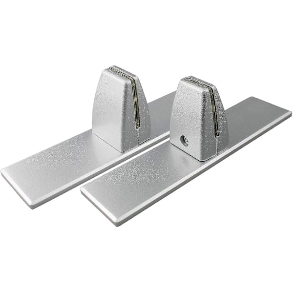 Aluminiumlegering Baffelbeskyttelse Fastgørelsesklemme Aftagelig Skillevægsklemme 2 stk.