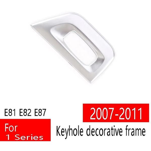 Tenningsnøkkelpanel Lås Panel Deksel Trim Dekal Nøkkelhull Dekorativ Ring For 1 Serie E81 E82 E87 20