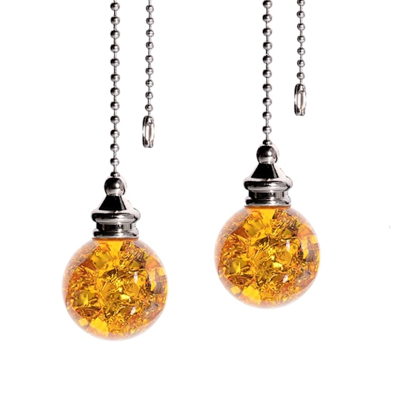 5 stk ravfargede krystall solfanger lysekroner prismer anheng med perledekor for hjem hage bryllup DIY ornament
