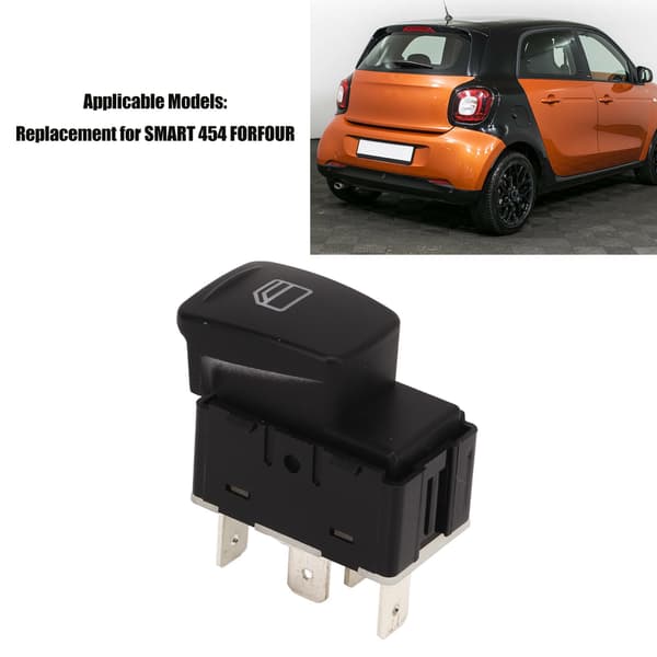 Vindusbryter A4548201010 Sensitiv Rask Respons Vindus Hovedknapp Erstatning For SMART 454 FORFOUR