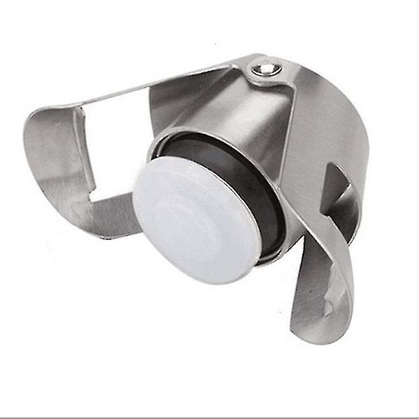 5 st rostfria champagneproppar (färg: silver)