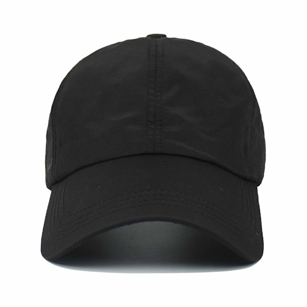 Womens Criss Cross Ponytail Baseball Cap Justerbar Hög Messy Bun Snabbtorkande Mössor för Utomhussporter Resor