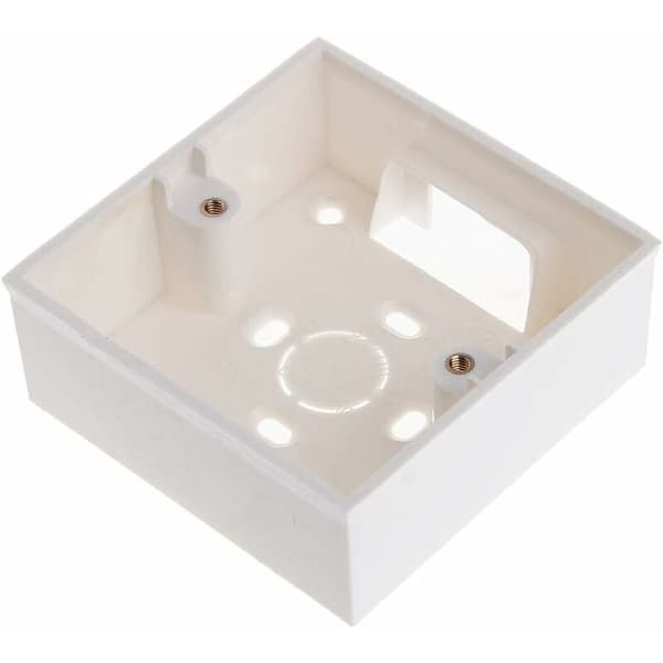 86x86mm PVC væg dåse til stikkontakt base.