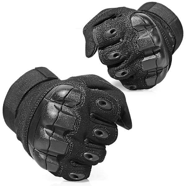 Taktiske fingerløse handsker til motorcykel, motorcykel, cykling, klatring, vandreture og jagt (l)