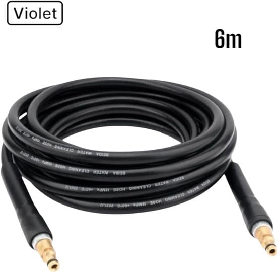 6M högtrycksslang för Kärcher K2 K3 K4 K5 K6 K7, PVC-mässing snabbkoppling, 2320 PSI högtrycksslang