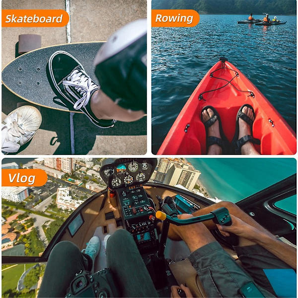 For Action4 Go3 Universal Headband Mount 360 Multifunctional Gopro12 Sports Camera Phone Headband