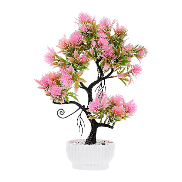 Kunstig Bonsai Træ Dekoration Falsk Gæste-Hilsende Fyrrepottet Kunstig Husplante