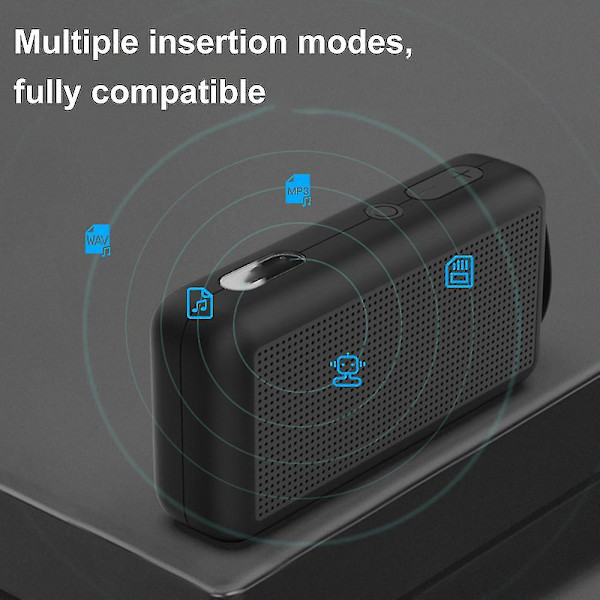 Bluetooth-högtalare, bärbar trådlös utomhushögtalare med inbyggd mikrofon