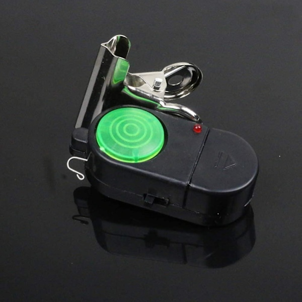 4 st Fiske Alarm Bite Indikator Ljud Led Fiske Alarm Vattentät Batteridriven Clip-on