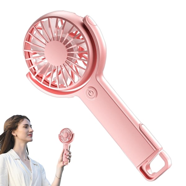 Handheld Usb Fan, 5 Speed Hand Held Fan Quiet Operation Fan, Lightweight and Compact Design, Usb Powered for Convenient Charging