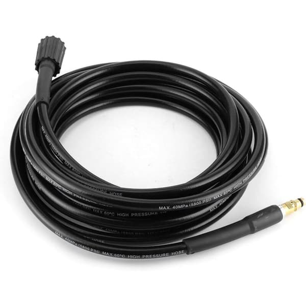 Biltvättslang, 40MPa högtryckstvättslang, gummislang, kompatibel med Karcher K2, K3, K4, K5 (8m)