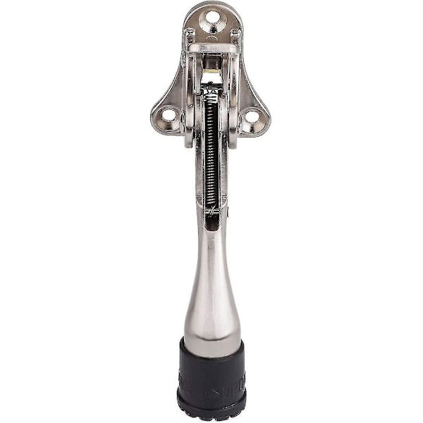 1 kpl Hands-Free -potkun ovenpysäytin, satiininnickel (hopea)