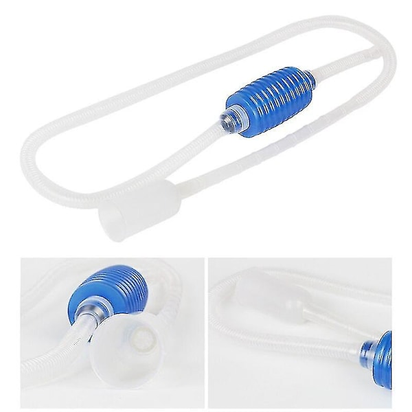 Akvarium/fisk tank Siphon och grusrengörare - En handsifonpump för att tömma och byta vatten på några minuter
