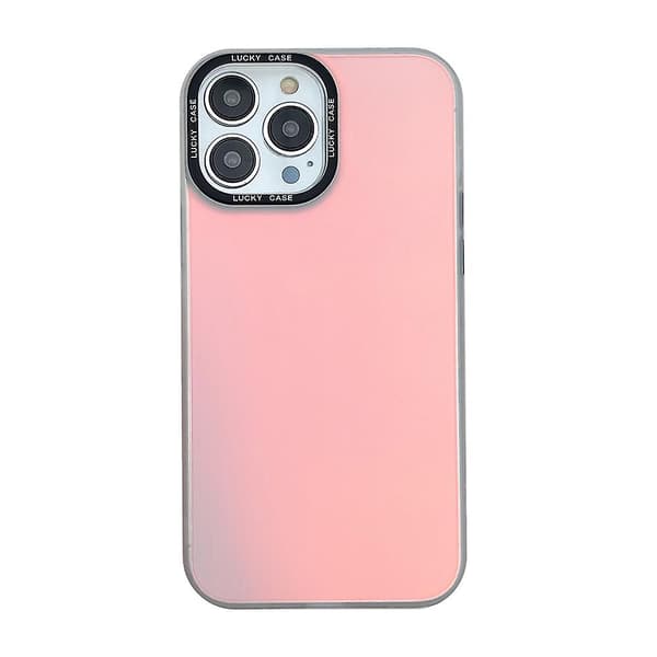 Mobiltelefondeksel for iPhone 14 Pro, PC+TPU, med laserdiskfargeendring
