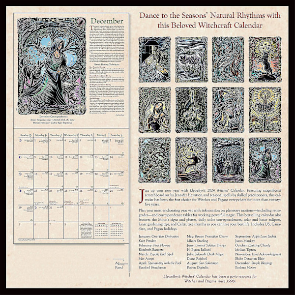 Llewellyn's 2024 Heksenes Kalender