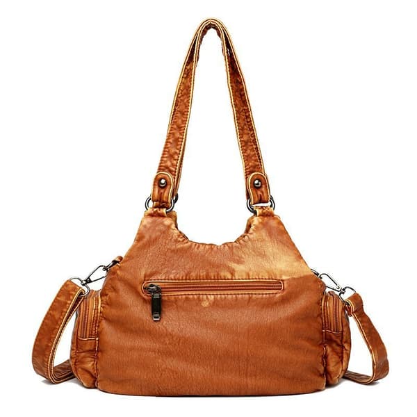 Damehåndtasker, fashionable skuldertasker, halvmånetasker, bløde PU-læder crossbody-tasker, damehåndtasker
