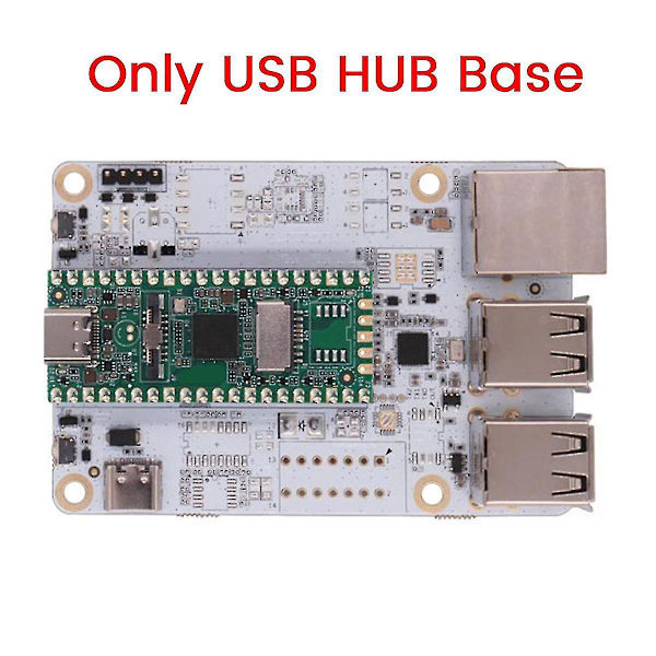 För Milk-v Duo expansionskort USB-hubbas med RJ45-nätverksport för Milk V Duo Linux-utveckling