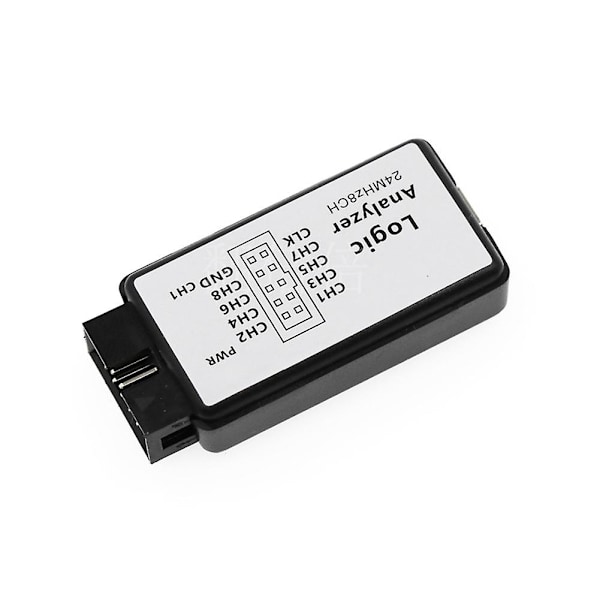 Testkrokodil Klemme Logisk Analysator Testmappe Til Jumper Wire Kabel Til Usb 24m 8ch
