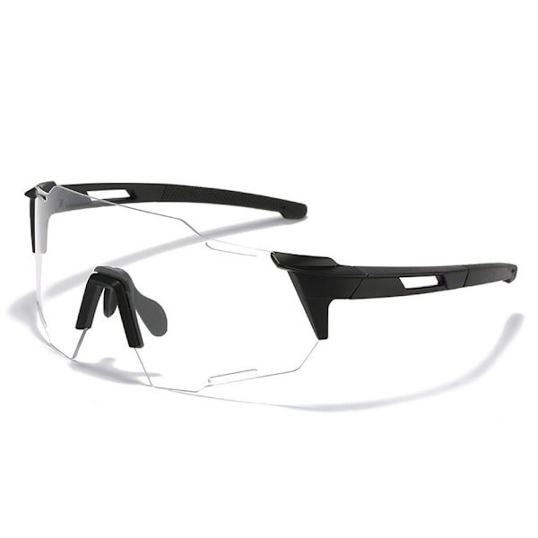 Sportsolglasögon Cykelglasögon UV-skyddande glasögon Motocrossglasögon Black-White