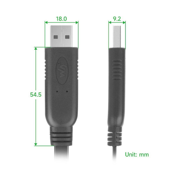 Usb til Rj45 konsoll feilsøkingskabel Usb type A til Rj45 konsoll hann multifunksjon praktisk feilsøking