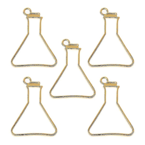 Legering Vetenskap Experiment Cup Pin Tecknad Form Hänge Slipsnål Kläd Dekor