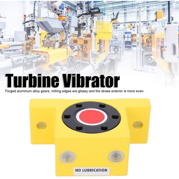 Pneumatisk turbinvibrator G1/8 Justerbart lufttryck Lagerförsegling för industri