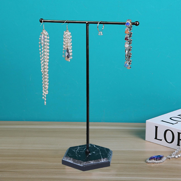 （Endast hyllor ingår）Smyckeshållare Organizer Smyckeshängare Display Förvaring för Halsband Armband Örhänge