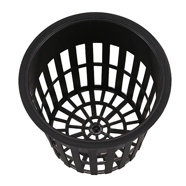 15 stk. 4 tommer netkopper med slidset mesh bred læbe filter plante netpot spand kurv til hydroponics