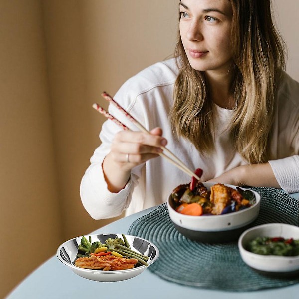 7 kpl piknik-illallislautanen grillilevy ruostumaton teräs monikäyttölevy