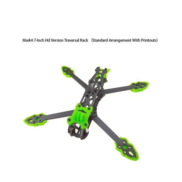 Mark4 7 tommer Bærbar Praktisk Kulfiber Hd Version Rack Drone Fpv Kulfiber Drone, med Pri