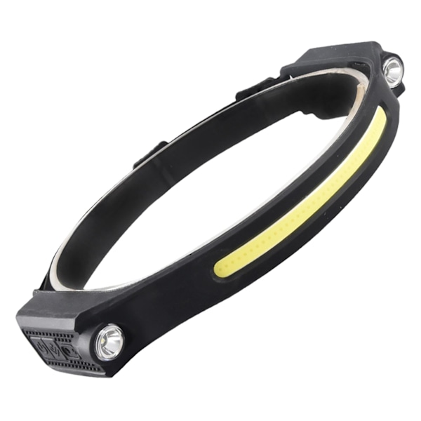 Cob Rechargeable Headlamps Super Bright Motion Sensor Led Headlight For Jogging