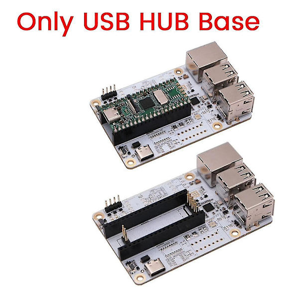 För Milk-v Duo expansionskort USB-hubbas med RJ45-nätverksport för Milk V Duo Linux-utveckling