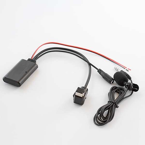 Bil Bluetooth 5.0 Aux-kabel Mikrofon Handsfree Mobiltelefon Gratis Samtalsadapter För Pioneer Radi