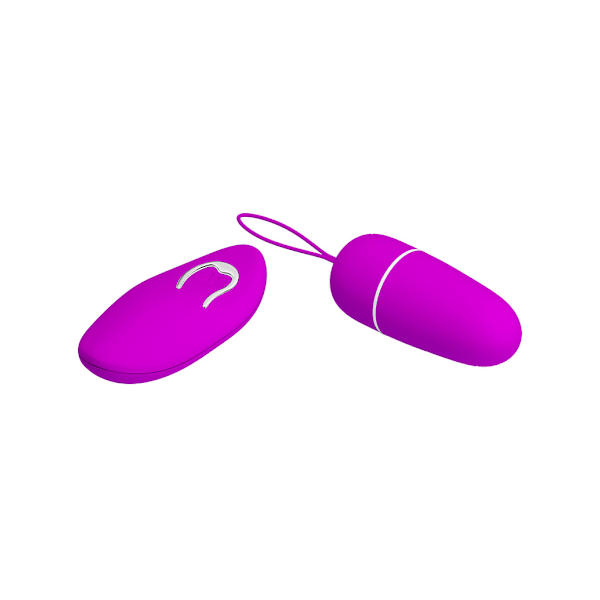 Pretty Love: Bradley, Värisevä muna Purple ABS-plast