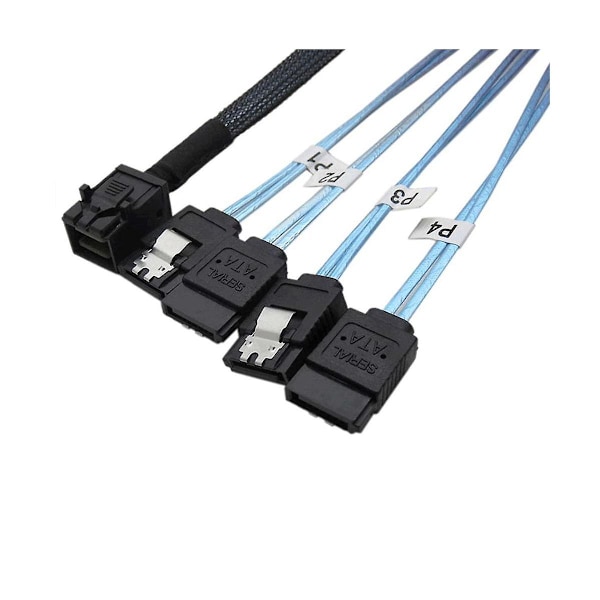 Mini Hd36p Sff-8643 till 4xsata 7p datakabel serveröverföringskabel Mini-adapterkabel