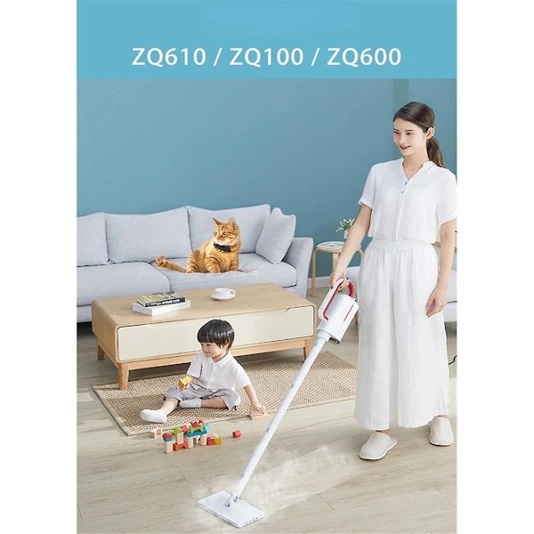 12 stk. moppekluter for Deerma Zq610/zq600/zq100 dampmopp, reservedeler for mopp
