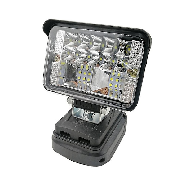 Led arbejdslys lommelygte elektrisk lommelygte spotlight billygter til 18v li-ion batteriadapter bl1815