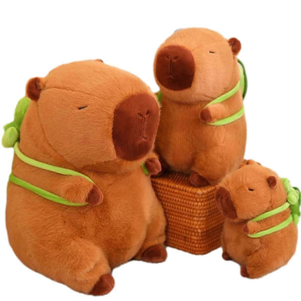 Söpö Kapybara Pehmo, Kapybara Pehmolelu Pehmeä Kapybara Pehmoluu 23cm