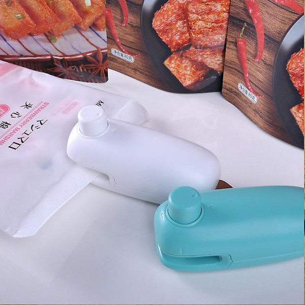 Mini USB Oppladbar Varmeforsegler for Snacks Vakuumposer