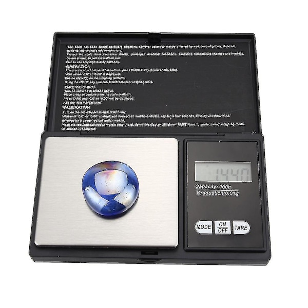 Digital Pocket Scale 200 G 0.01g Fine Balance Digital Scale Coin Weighing Scale For Jewelry, 1 Piece