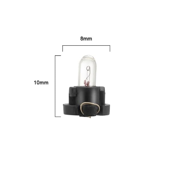 10 stk LED-instrumentlamper Halogenlampe T4.2